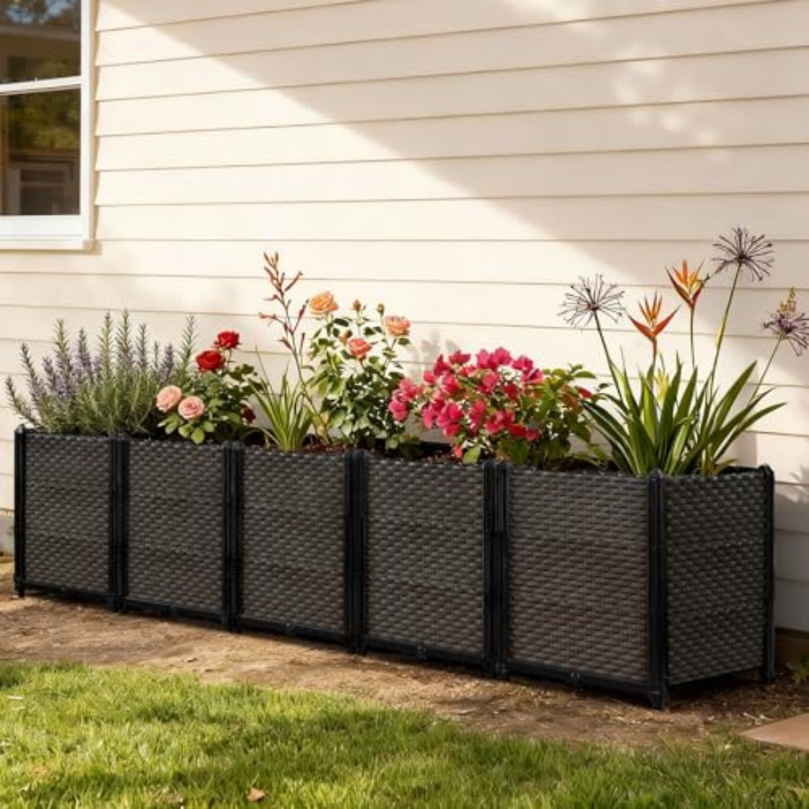 Self Watering Planter - صندوق زراعة مرتفع ذاتي الري للاستخدام