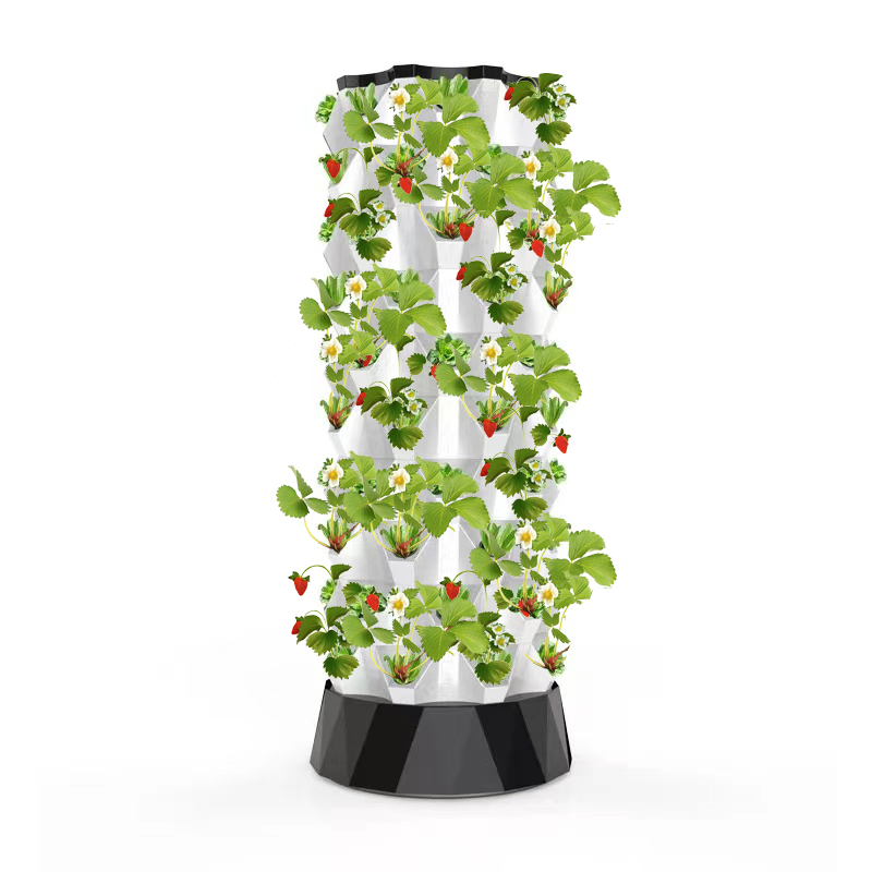 Hydroponic Tower - نظام حديقة عمودية هيدروبونية جديد، برج