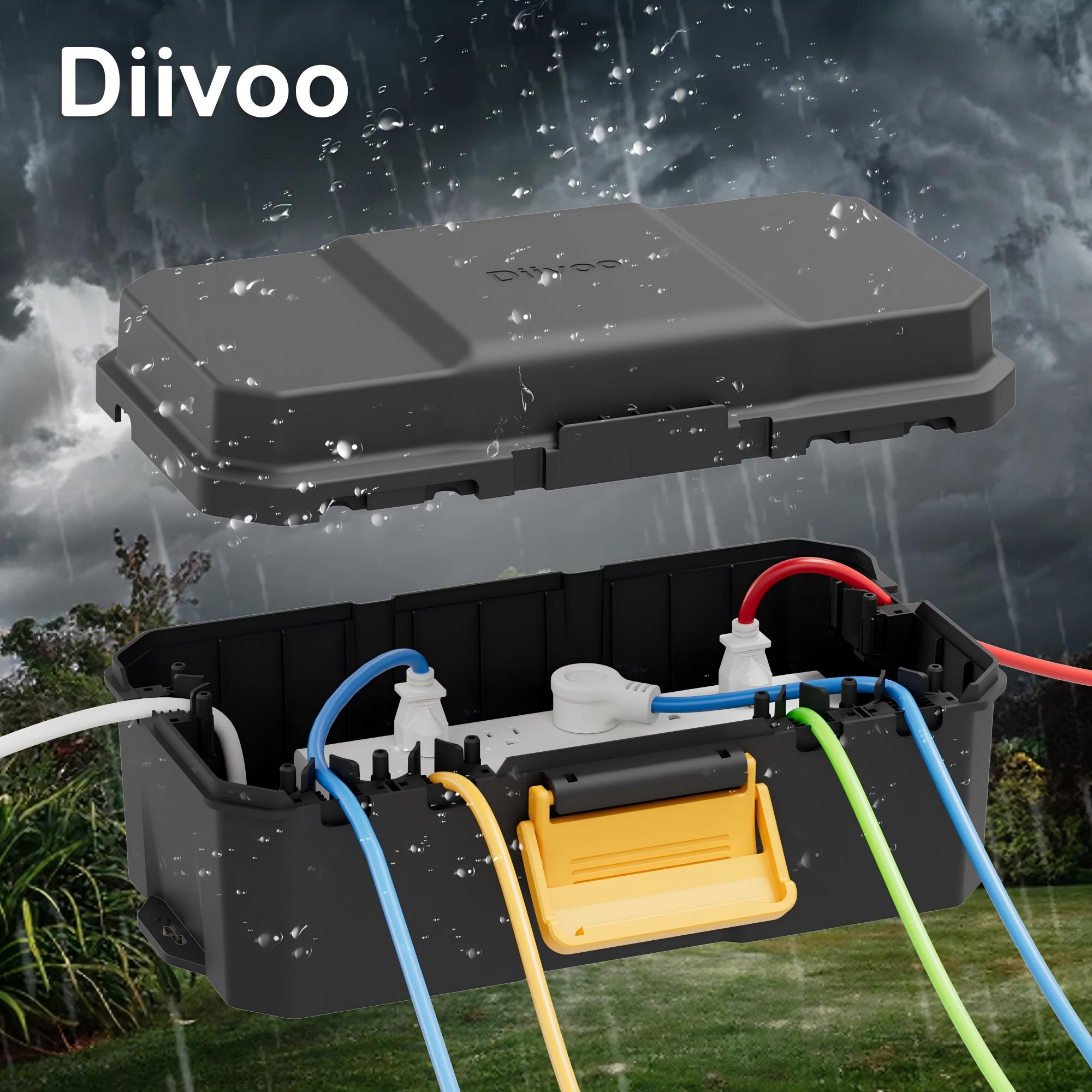 Smart Garden Kit - Diivoo صندوق كهربائي مقاوم للماء خارج