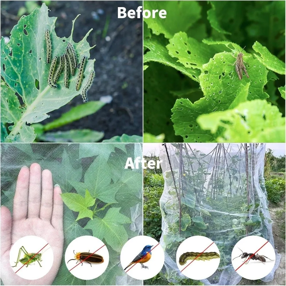 Plant Monitor - شبكة حماية نباتات الحدائق فائقة النعومة،