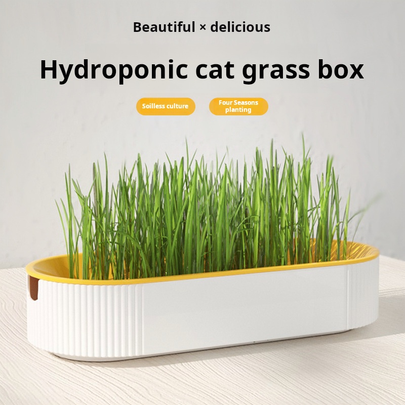 صندوق زراعة عشب القطط الهيدروب - مراجعة Hydroponic Grow Pod وسعره