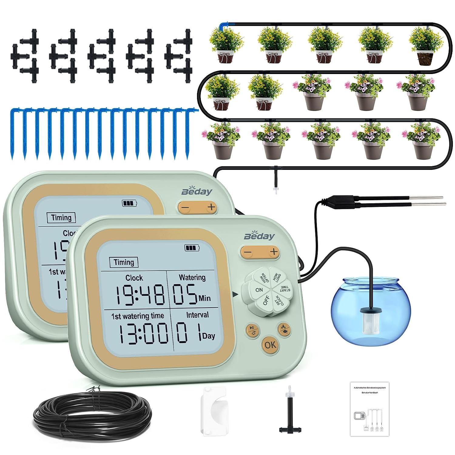 نظام ري آلي للنباتات يتسع لـ 1 - مراجعة Plant Sensor وسعره