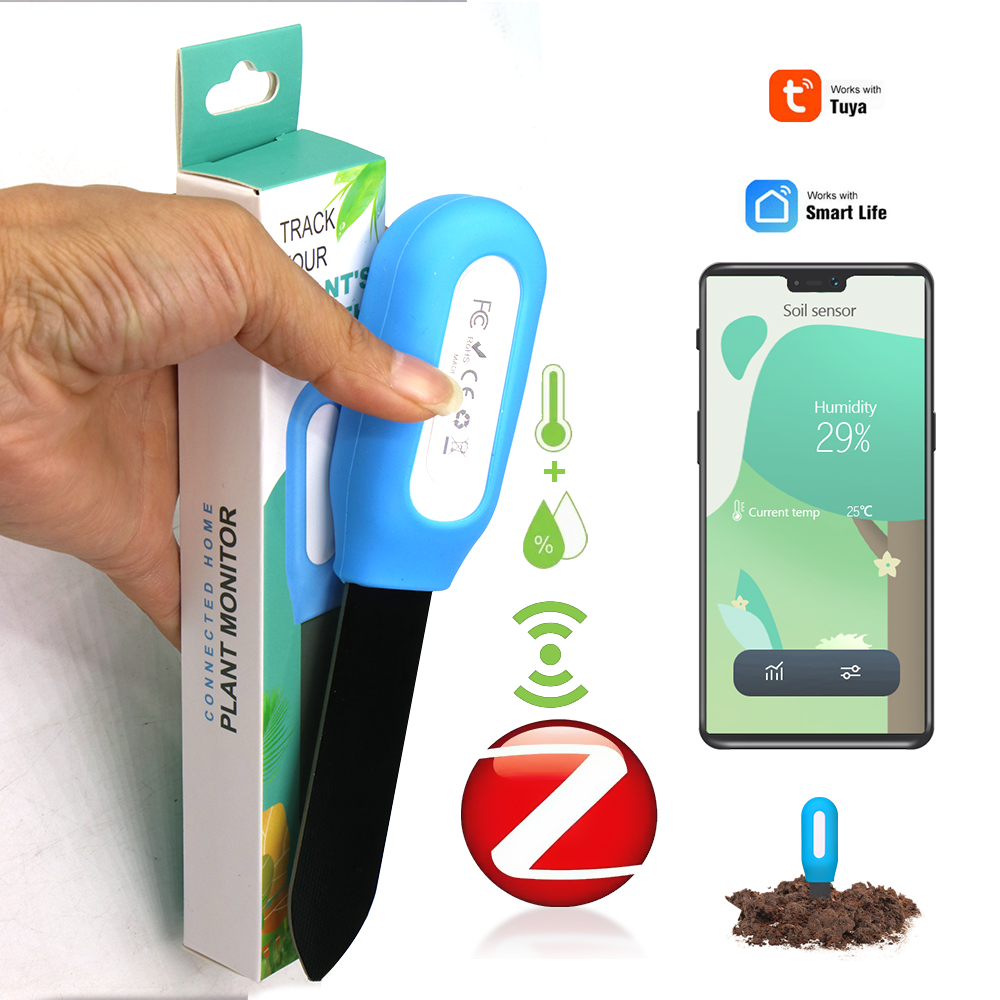 مستشعر التربة زيجبي الذكي للمن - مراجعة Plant Monitor وسعره