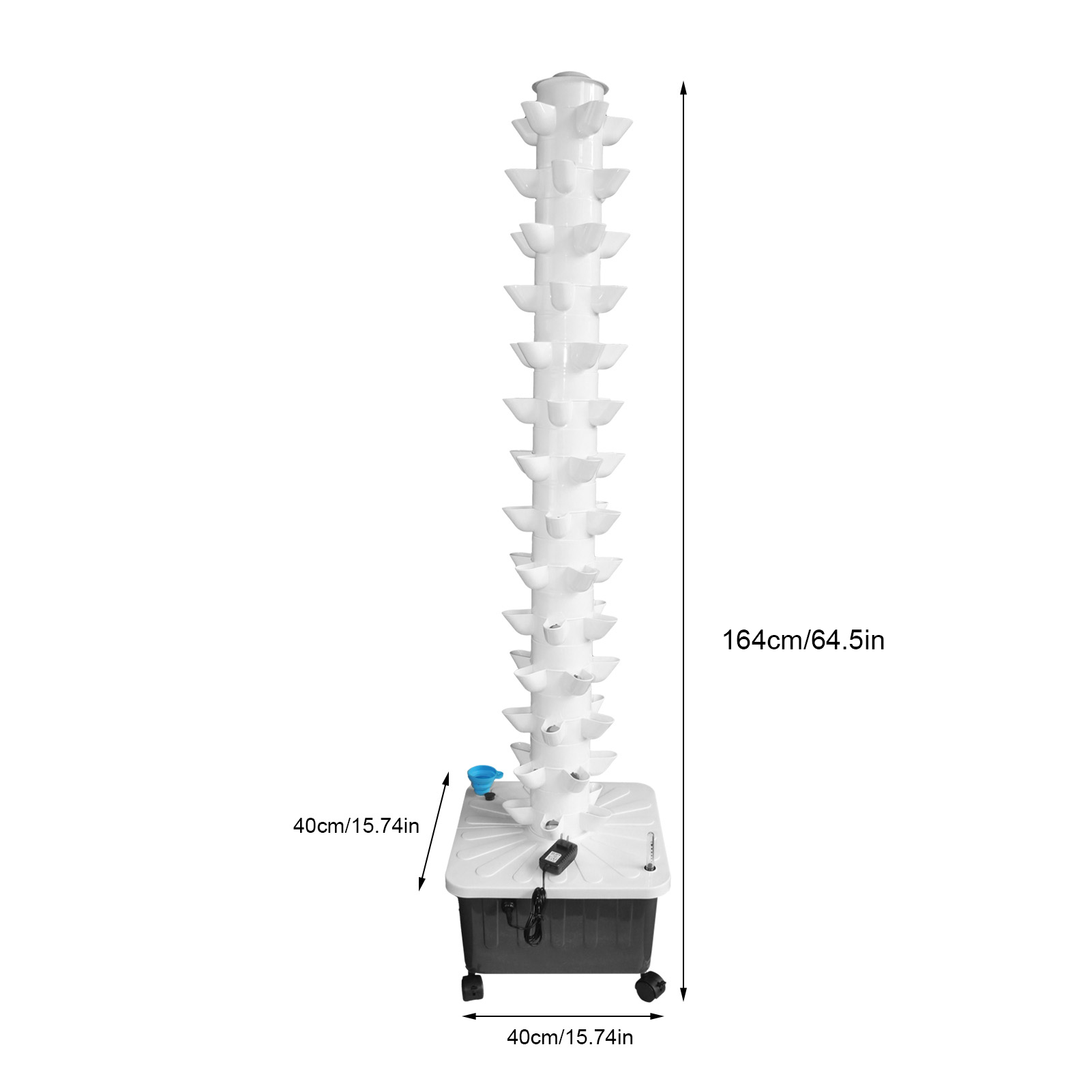 نظام زراعة مائي، برج زراعة مائ - مراجعة Hydroponic Tower وسعره