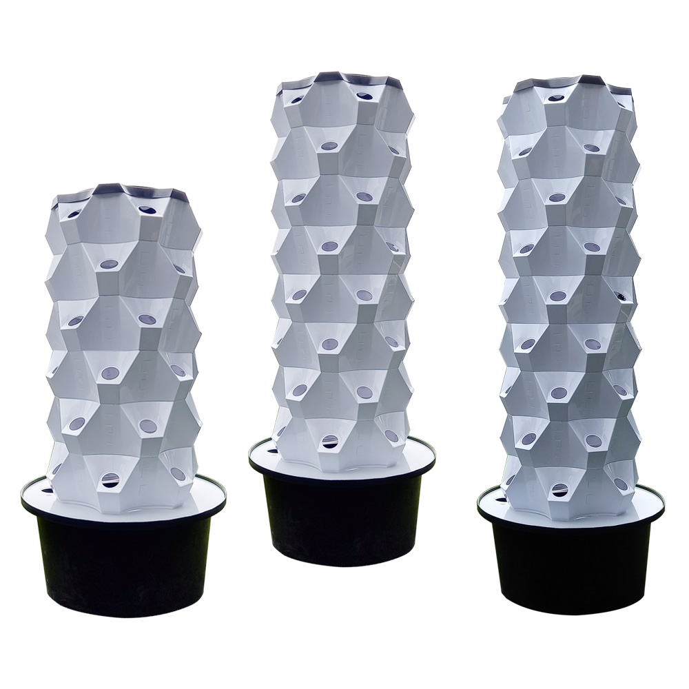 نظام زراعة عمودي هيدروبوني للب - مراجعة Hydroponic Tower وسعره