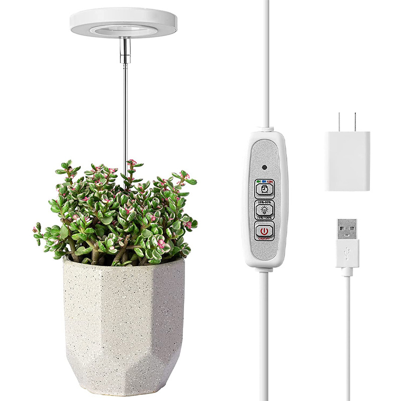 ضوء LED دائري قابل للتعتيم مع  - مراجعة Plant Grow Light Full Spectrum وسعره