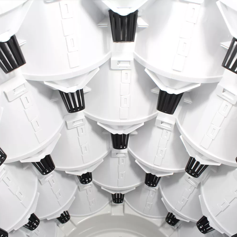 زراعة برج الحديقة مع نظام استز - مراجعة Hydroponic Tower وسعره