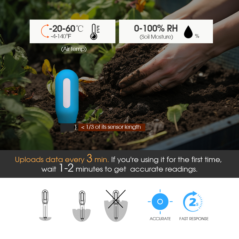 1 قطعة تويا زيجبي التربة الاست - مراجعة Plant Monitor وسعره
