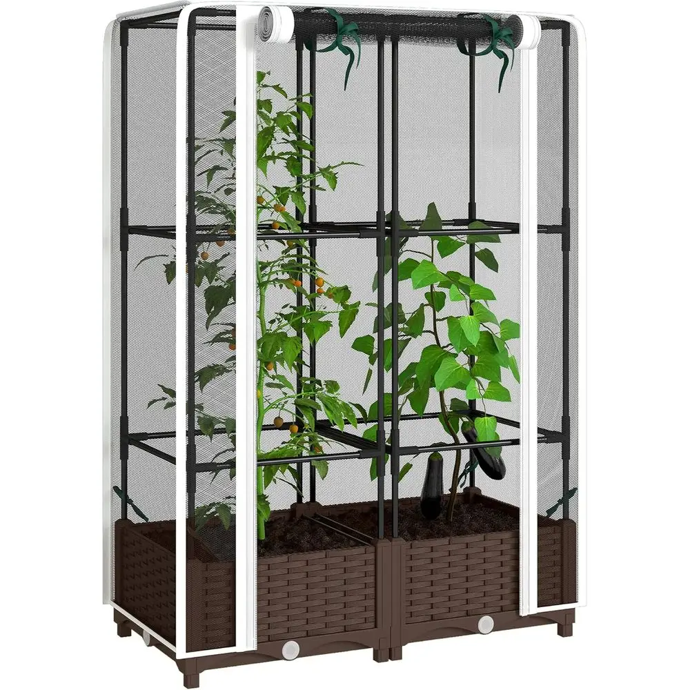 حوض زراعة مرتفع مع دعامات، دعا - مراجعة Self Watering Planter وسعره