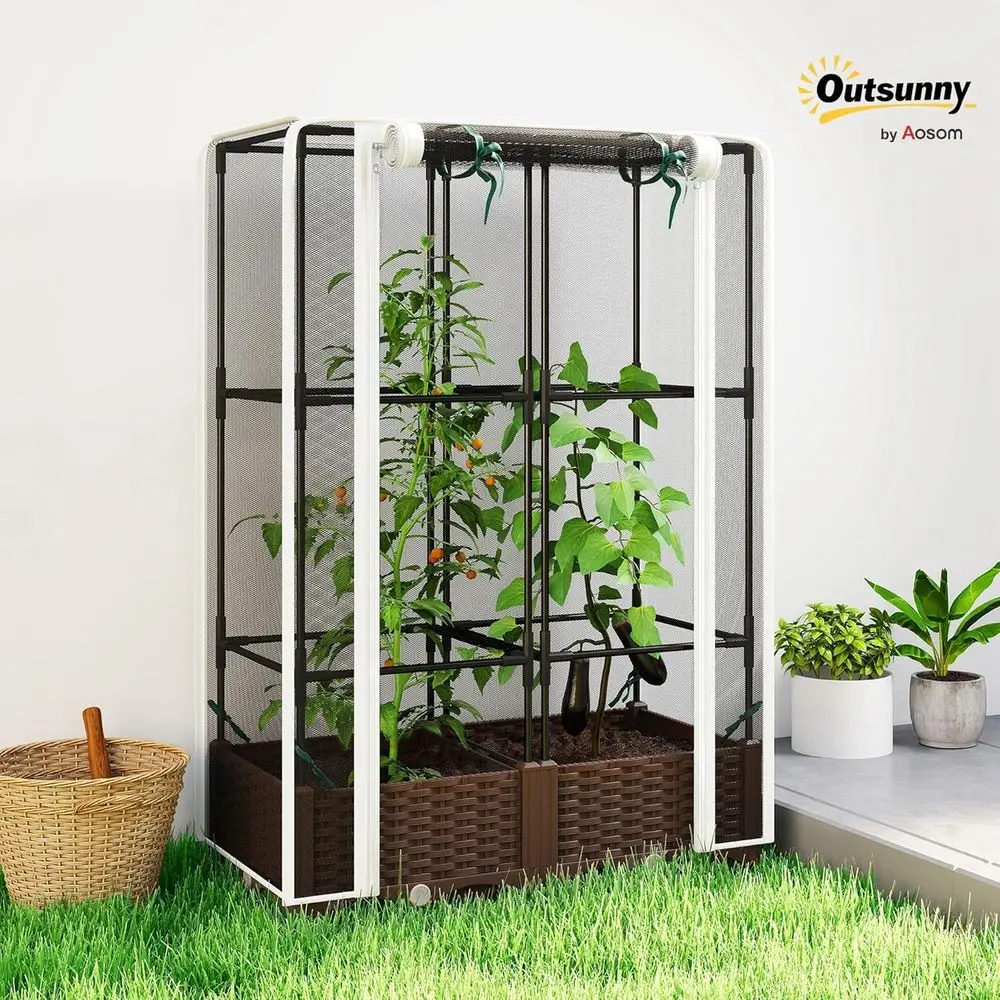 حوض زراعة مرتفع مع دعامات، دعا - مراجعة Self Watering Planter وسعره
