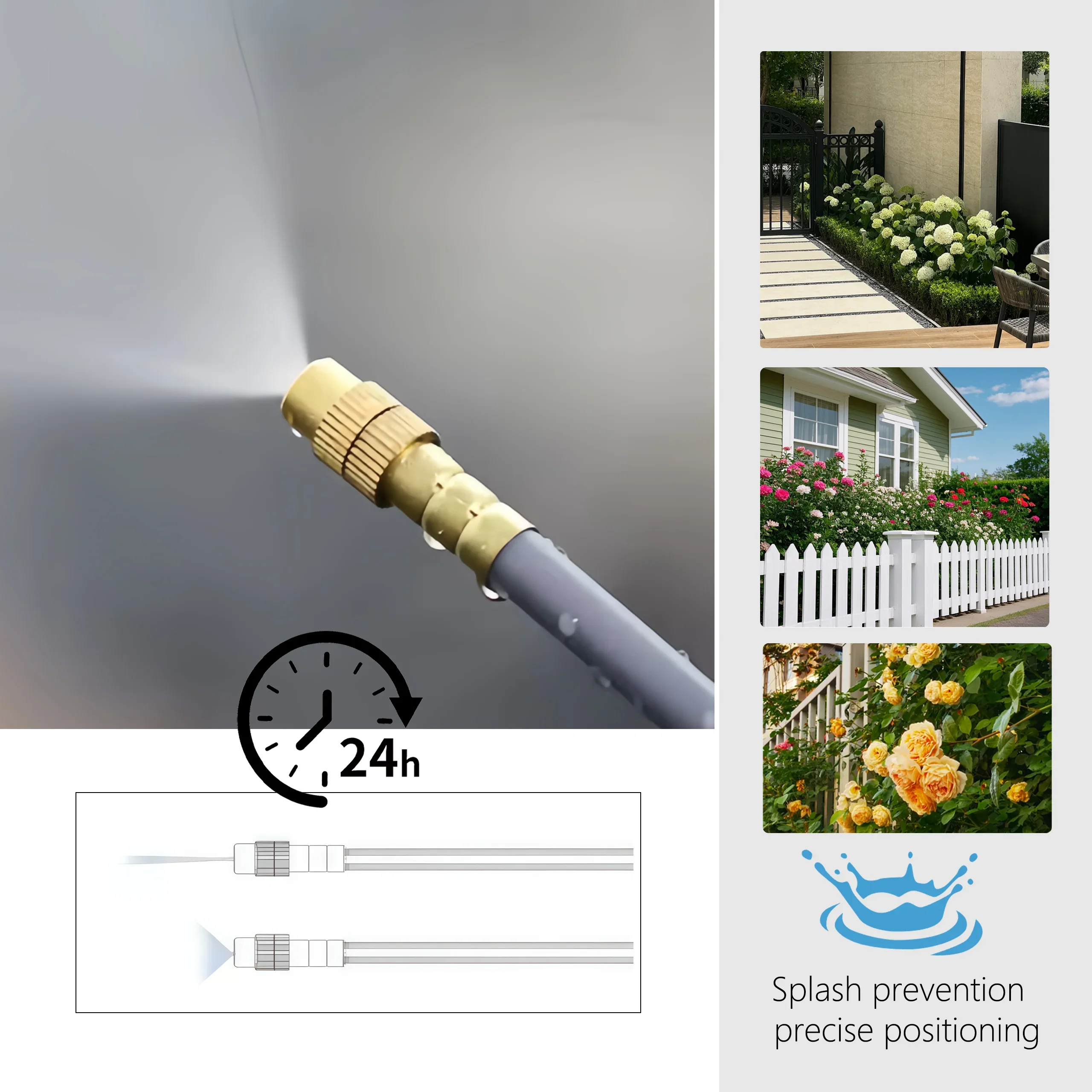 نظام رش ذكي مزدوج المنطقة مع ش - مراجعة Smart Garden System وسعره