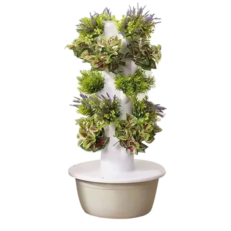 نظام زراعة مائية متعدد الطبقات - مراجعة Hydroponic Tower وسعره