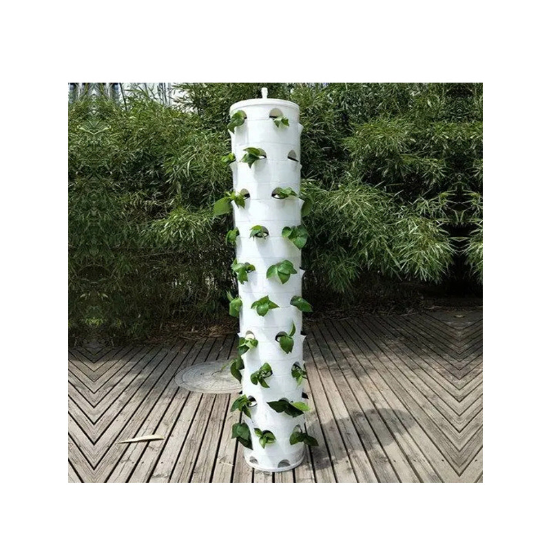 برج زراعة مائية دوار، معدات زر - مراجعة Hydroponic Tower وسعره