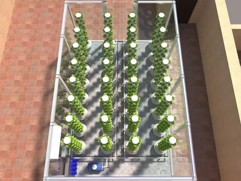 برج زراعة عمودي للاستخدام المن - مراجعة Hydroponic Tower وسعره