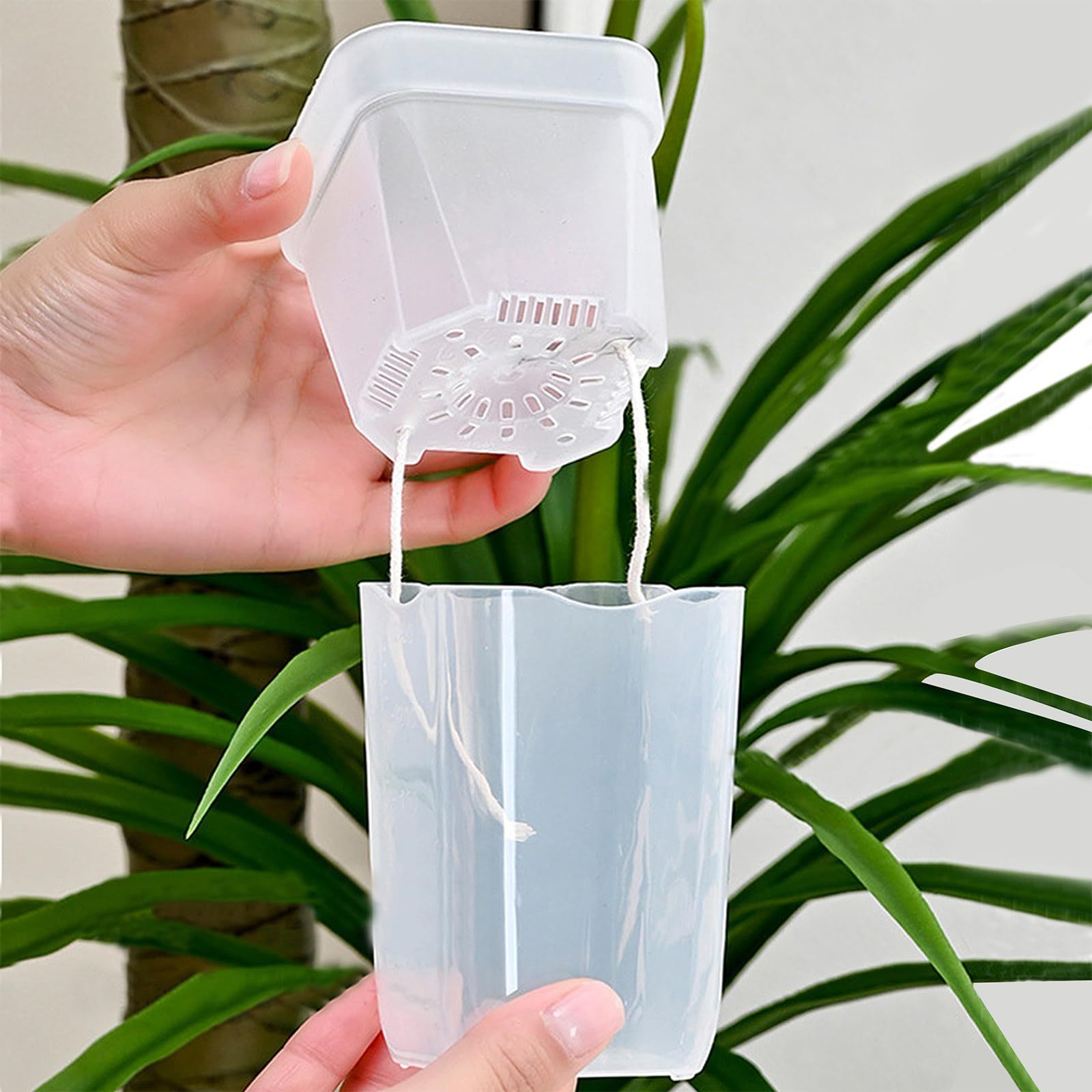 16/32 قطعة من الأصص ذاتية الري - مراجعة Plant Monitor وسعره