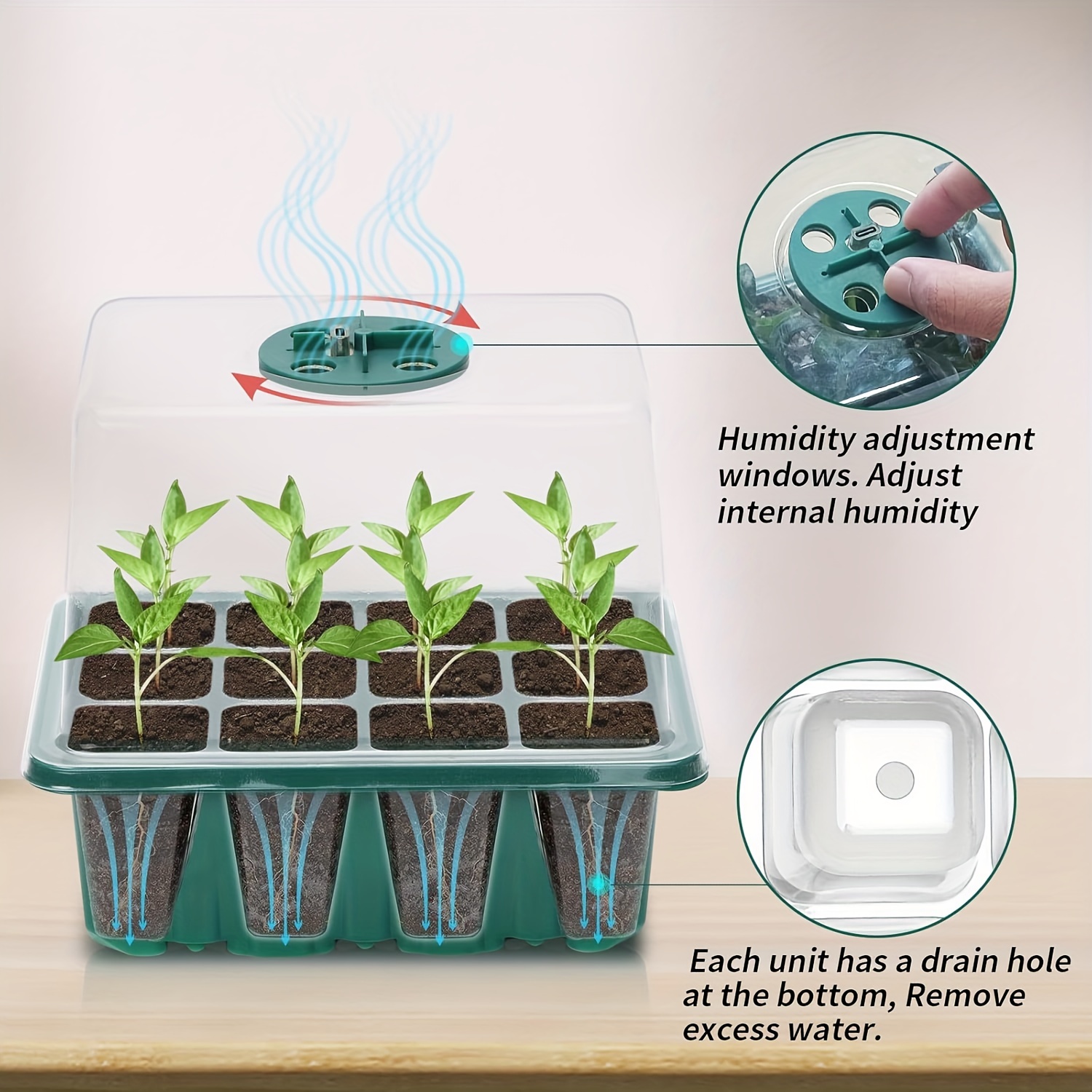 مجموعة بدء زراعة الشتلات - 1/2 - مراجعة Grow Light Led وسعره