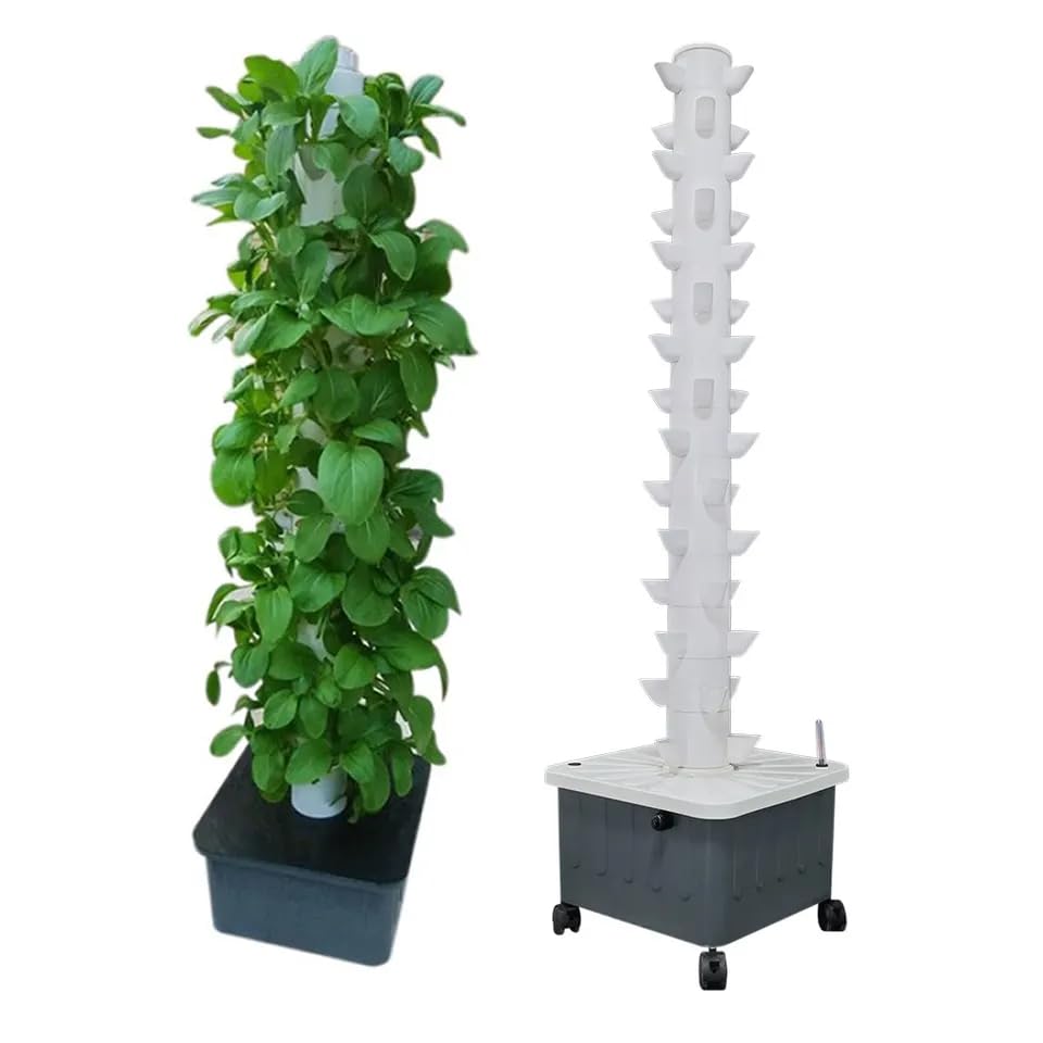 برج زراعة عمودي هيدروبوني للنب - مراجعة Hydroponic Tower وسعره
