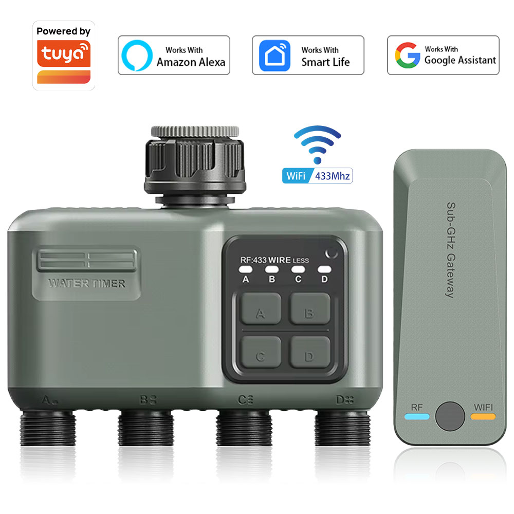 مؤقت ري رقمي قابل للبرمجة بـ 4 - مراجعة Smart Garden Kit وسعره