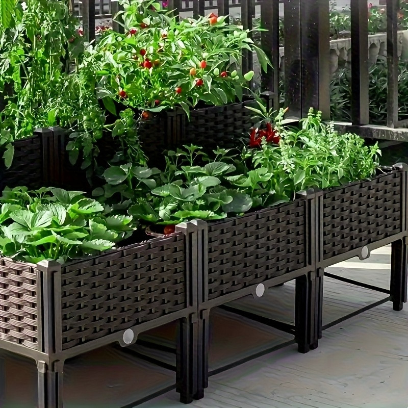 حوض زراعة مرتفع للحديقة، صندوق - مراجعة Self Watering Planter وسعره