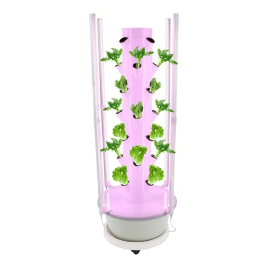 برج زراعة مائي للحدائق الداخلي - مراجعة Hydroponic Tower وسعره